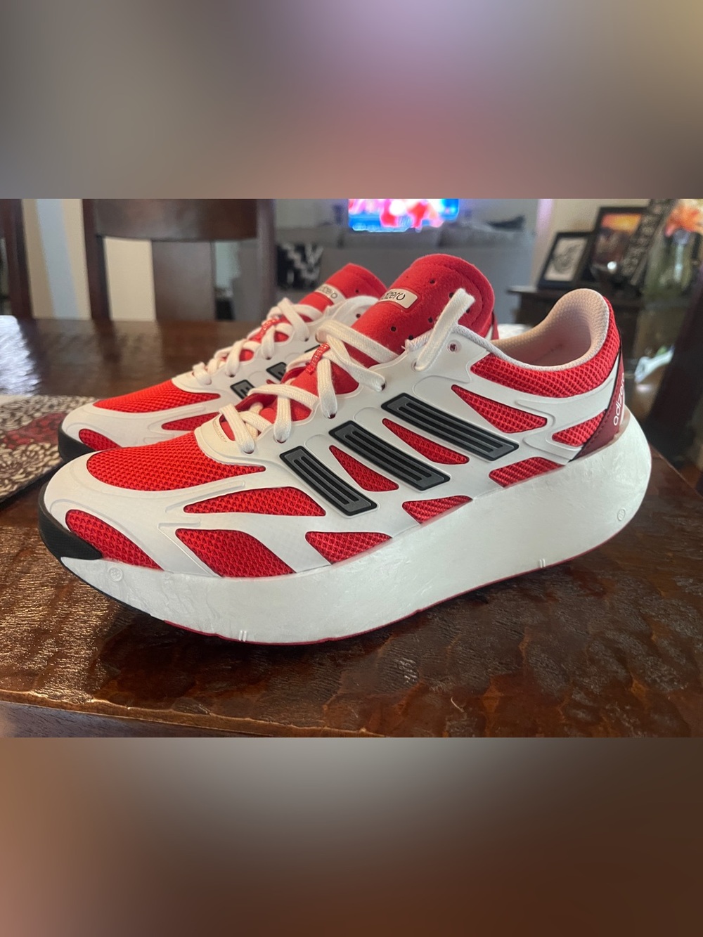 Adidas Adizero Aruku “Red/White” – Men’s 9.5 – NWT - Picture 3 of 6